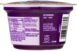 Dannon Light & Fit Greek Mousse Nonfat Yogurt Salted Caramel