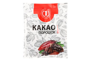 Какао-порошок ТМ "1" м/у 80г
