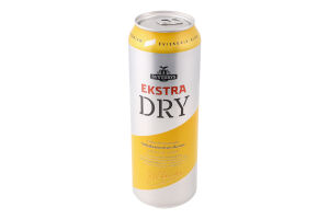 Пиво 568мл 5% светлое фильтрованное пастеризованное Ekstra dry Svyturys ж/б