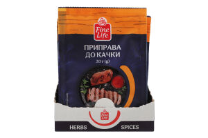 Приправа к утке Fine Life м/у 20г