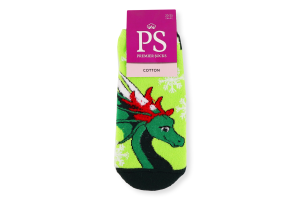 Шкарпетки жін Premier socks Дракон махр сал р23-25