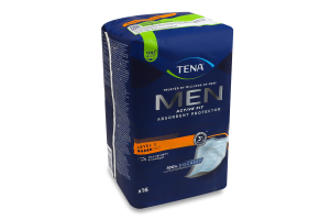 Прокладки урологические для мужчин Level 3 Active Fit Men Tena 16шт