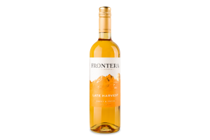 Вино 0.75л 12.5% белое полусладкое Late Harvest Frontera бут