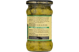 Deep Green Chili Pickle In Oil