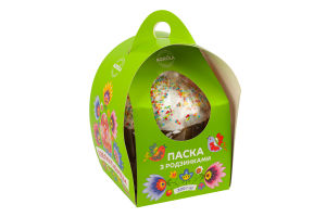 Кекс Паска з родзинками 300г коробка Agrola