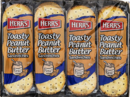 Herr's Toasty Peanut Butter Sandwiches - 8 CT