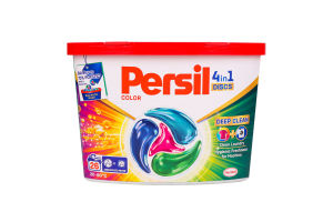 Засіб миючий для прання Color 4in1 Discs Deep Clean Persil 26х16.5г