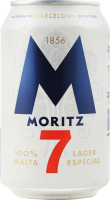 Пиво 330мл 5.5% світле Лагер 7 Moritz бут