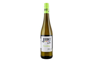 Вино Just Riesling Wine Vegan біле сухе 10,5% 0,75л
