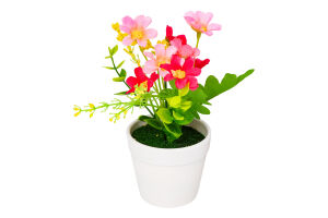 Квіти штучні 13,5*7см горщик 70*63мм