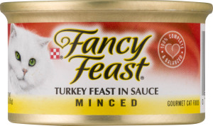 Fancy Feast Gourmet Cat Food Turkey Feast In Sauce Minced