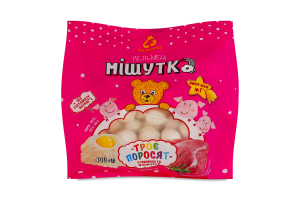 Пельмени замороженные со свининой и мясом курицы Трое поросят Мішутка м/у 400г