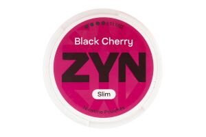 Подушечки никотиносодержащие бестабачные для орального использования с подсластителем Black cherry Slim ZYN 20х0.68г