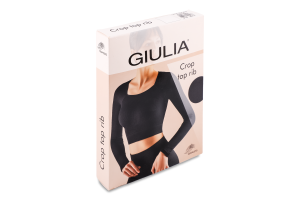 Футболка жіноча Giulia Crop top Rib white