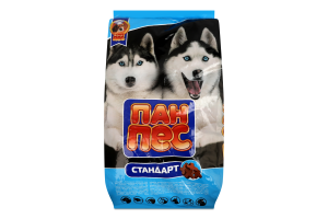 Корм сухий повнораціонний для собак Стандарт Пан Пес м/у 10кг