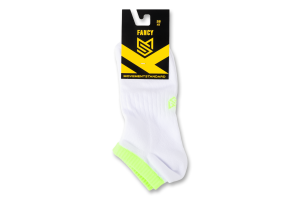 Шкарпетки MovementStandard Fancy №MS M0305S 49 38-41 білий-салатовий