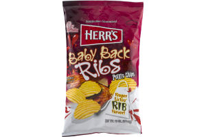 Herr's Baby Back Ribs Potato Chips