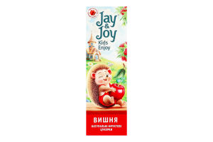 Конфеты фруктовые натуральные Вишня Jay&Joy к/у 32г