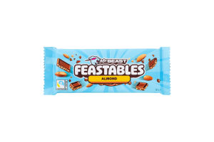 Шоколад молочный с кусочками миндаля Feastables Mr Beast м/у 60г