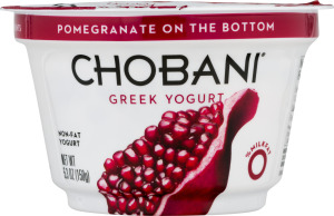 Chobani Greek Yogurt Pomegranate On The Bottom