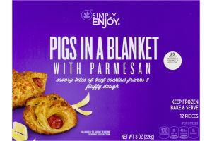 Simply Enjoy Pigs In A Blanket with Parmesan - 12 CT