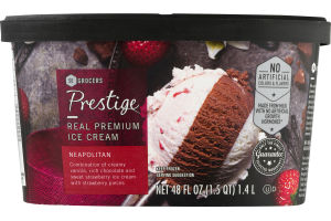 Prestige Real Premium Ice Cream Neapolitan
