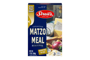 Streit's Matzo Meal Unsalted