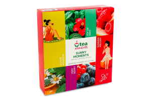 Чай ассорти в пирамидках Sunny moments Tea Moments к/у 32х1.7г