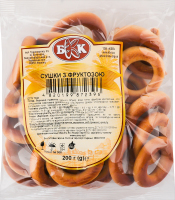 Сушки з фруктозою БКК м/у 200г
