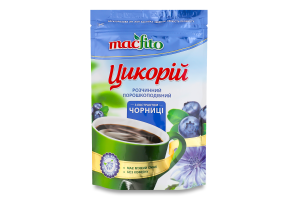 Цикорій розчинний порошкоподібний з екстрактом чорниці Macfito д/п 90г