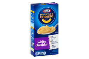 Kraft Macaroni & Cheese Dinner White Cheddar