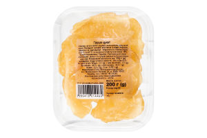 Груша цукат Натуральні продукти п/у 200г