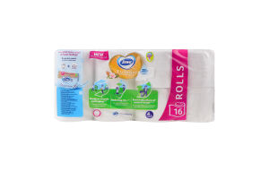 Бумага туалетная 4-х слойная Ultra soft almond Exclusive Zewa 16шт