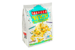 Чипсы кукурузные Сметана и лук Trapeza м/у 90г