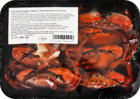 Краб Delfin Оксамитовий 5/8 варено-морожений