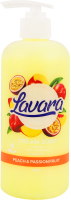 Крем-мило рідке Персик-маракуйя 500г з дозатором Lavara