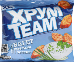 Сухарики Сметана и зелень Багет ХрумTeam м/у 90г