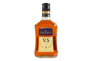 Бренді 0.25л 40% 3 зірки V.S Shabo пл