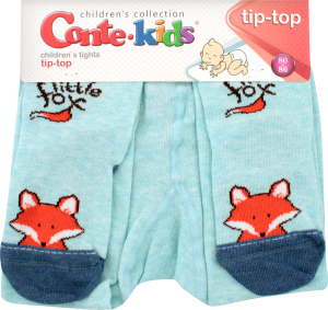 CONTE-KIDS TIP-TOP Колготи дитячі р.80-86 440 блідо-бірюзовий