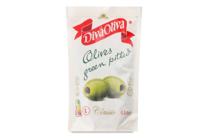 Оливки зеленые без косточки Classic Diva Oliva д/п 160г
