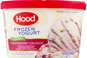 Hood Frozen Yogurt Low Fat Raspberry Crunch