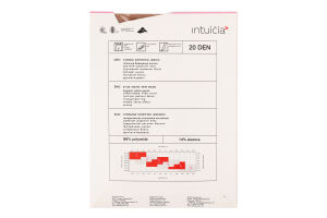 Колготи жіночі Bikini Premium тілесні 20ден р.3 Intuicia