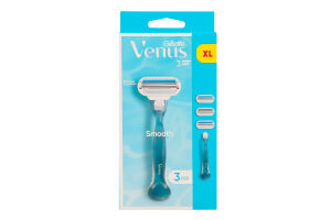 Набор ручка бритвенная+кассеты сменные Venus Gillette 1шт