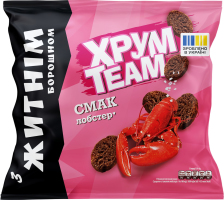 Сухарики з житнім борошном Лобстер ХрумTeam м/у 90г