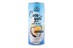 Напій безалкогольний Cocogurt Pineapple негазований 250мл ж/б Bisan Drinks