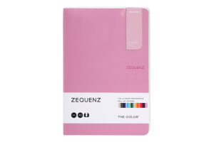 Блокнот Zequenz А5 рожевий 100арк 1005457