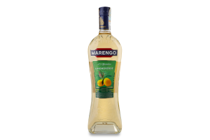 Вино 1л 16% белое ароматизированное десертное виноградное Limonverde Marengo бут