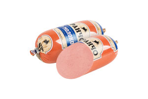 Колбаса вареная из мяса птицы С молоком Ранчо 1с м/у 350г