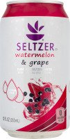 Ahold Flavored Seltzer Water Watermelon & Grape