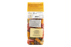 Вироби макаронні Raffaelli Рігатоні 5 смаків